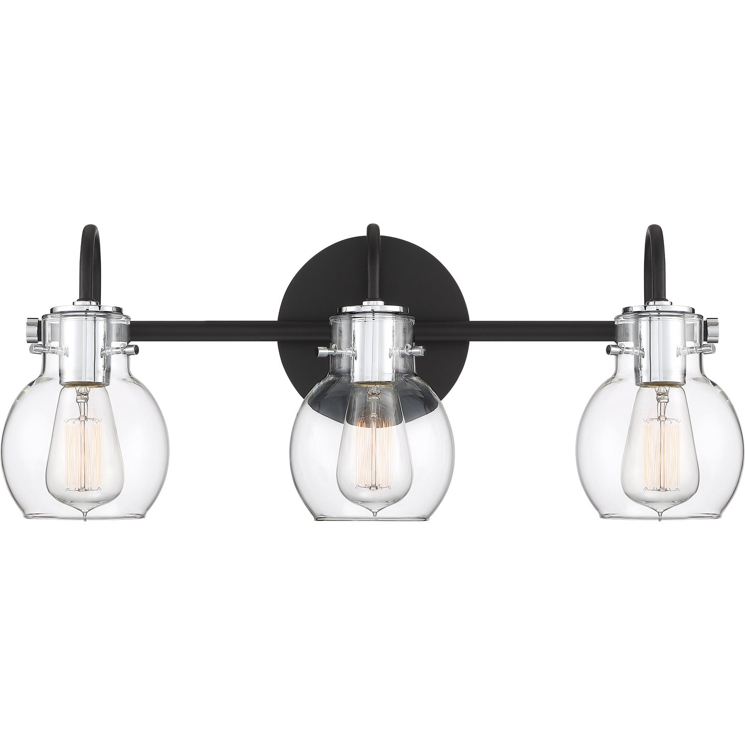Quoizel - ANW8603EK - Three Light Bath Fixture - Andrews - Earth Black