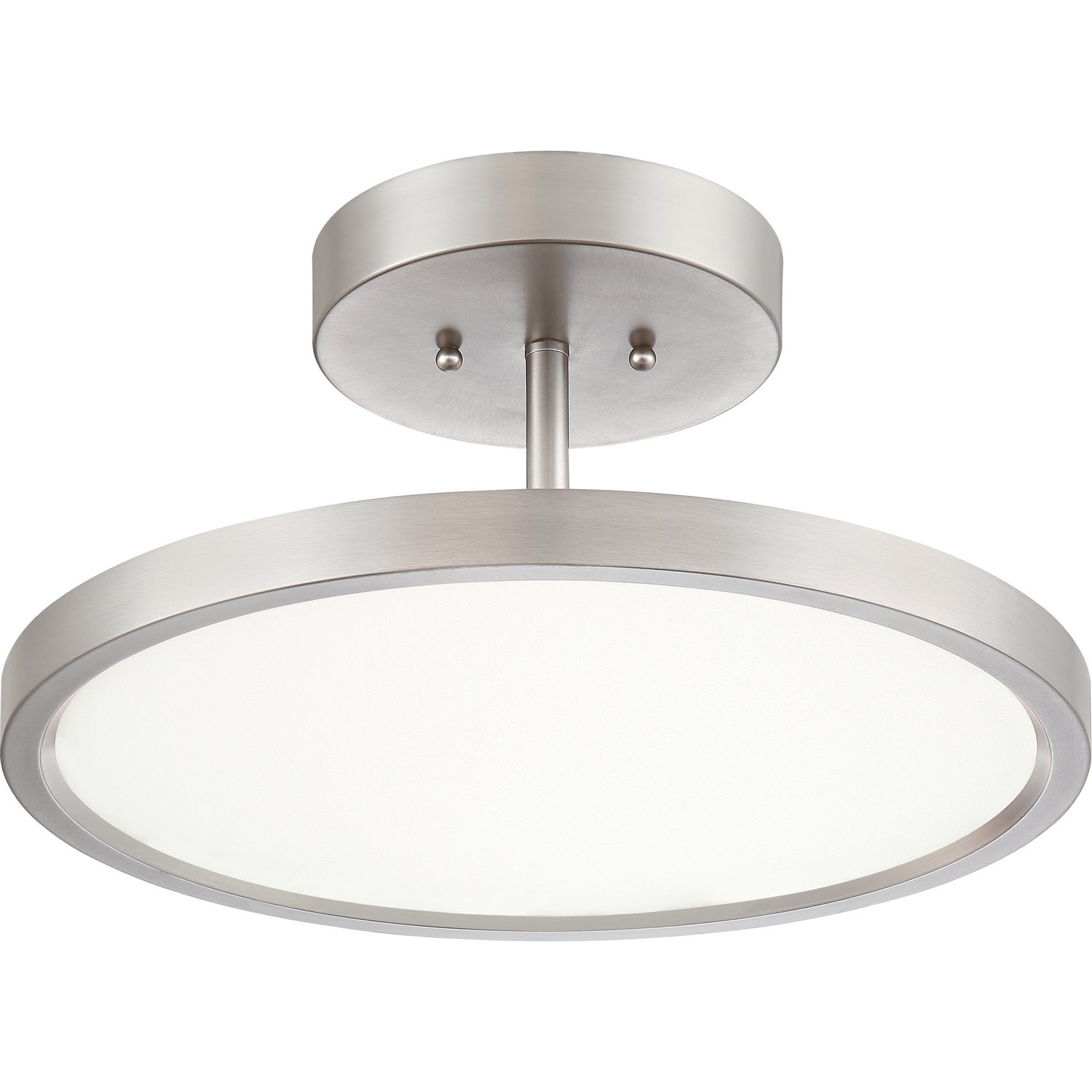 Quoizel - BLW1715BN - LED Semi Flush Mount - Beltway - Brushed Nickel