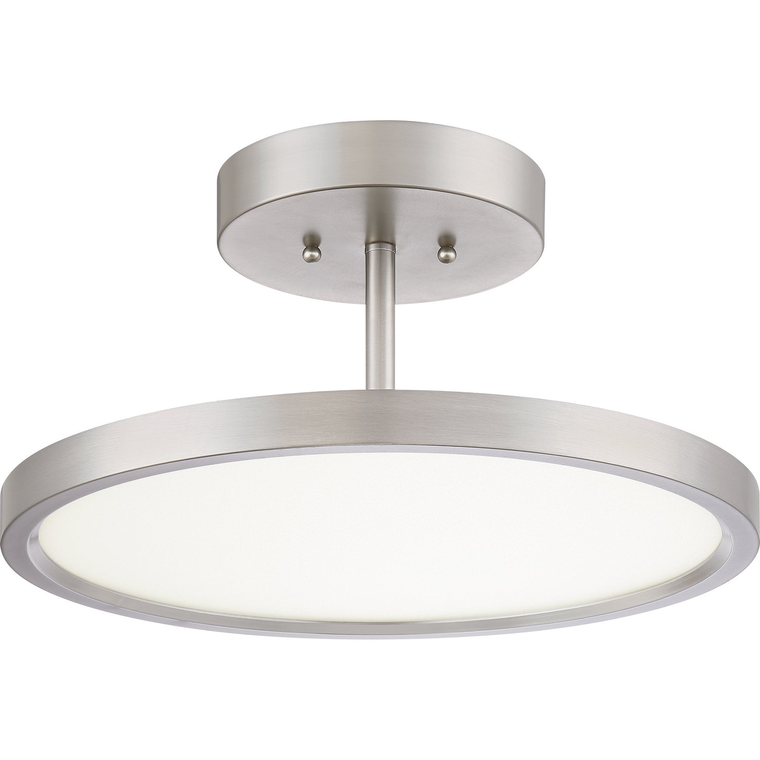 Quoizel - BLW1715BN - LED Semi Flush Mount - Beltway - Brushed Nickel