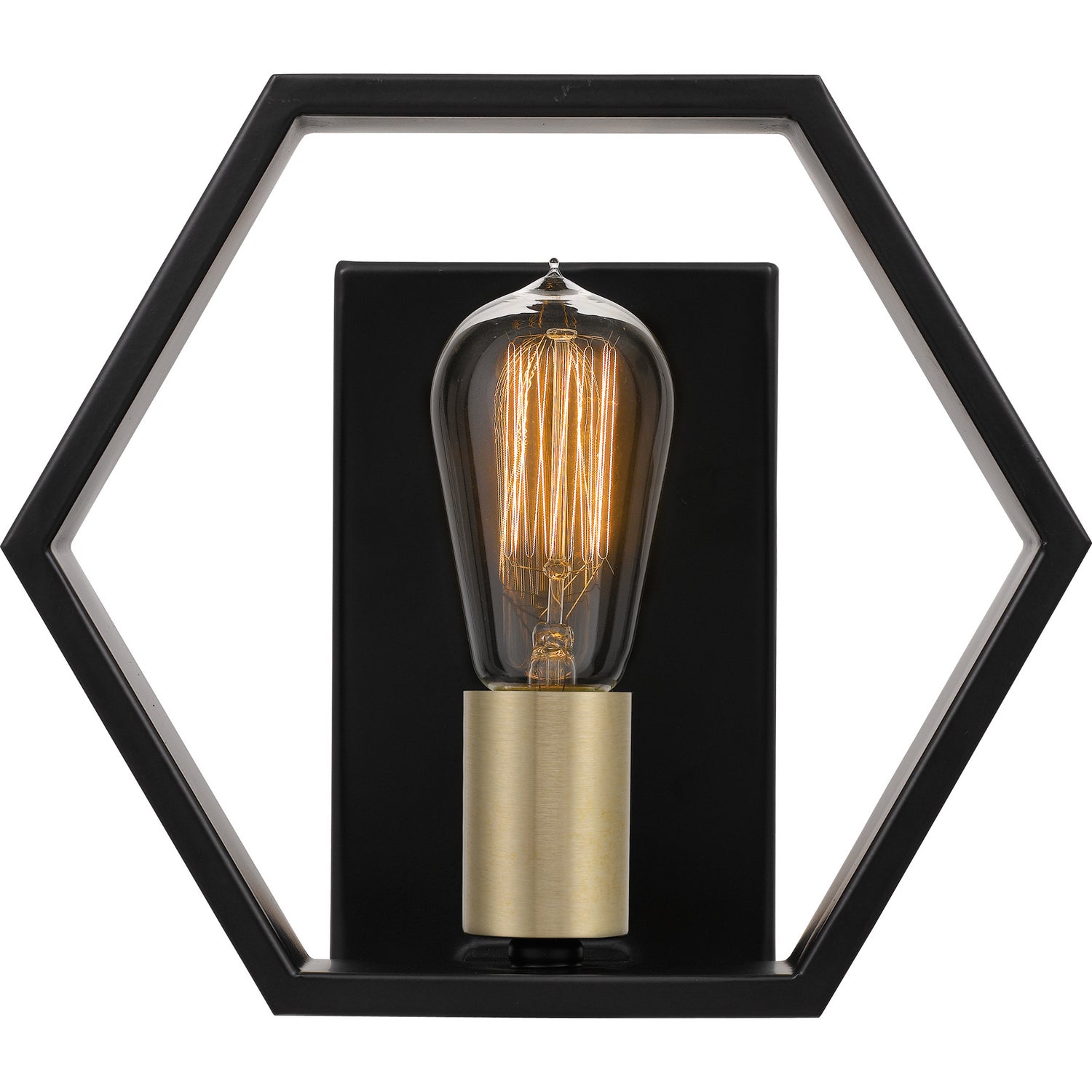 Quoizel - BSK8701EK - One Light Wall Sconce - Bismarck - Earth Black