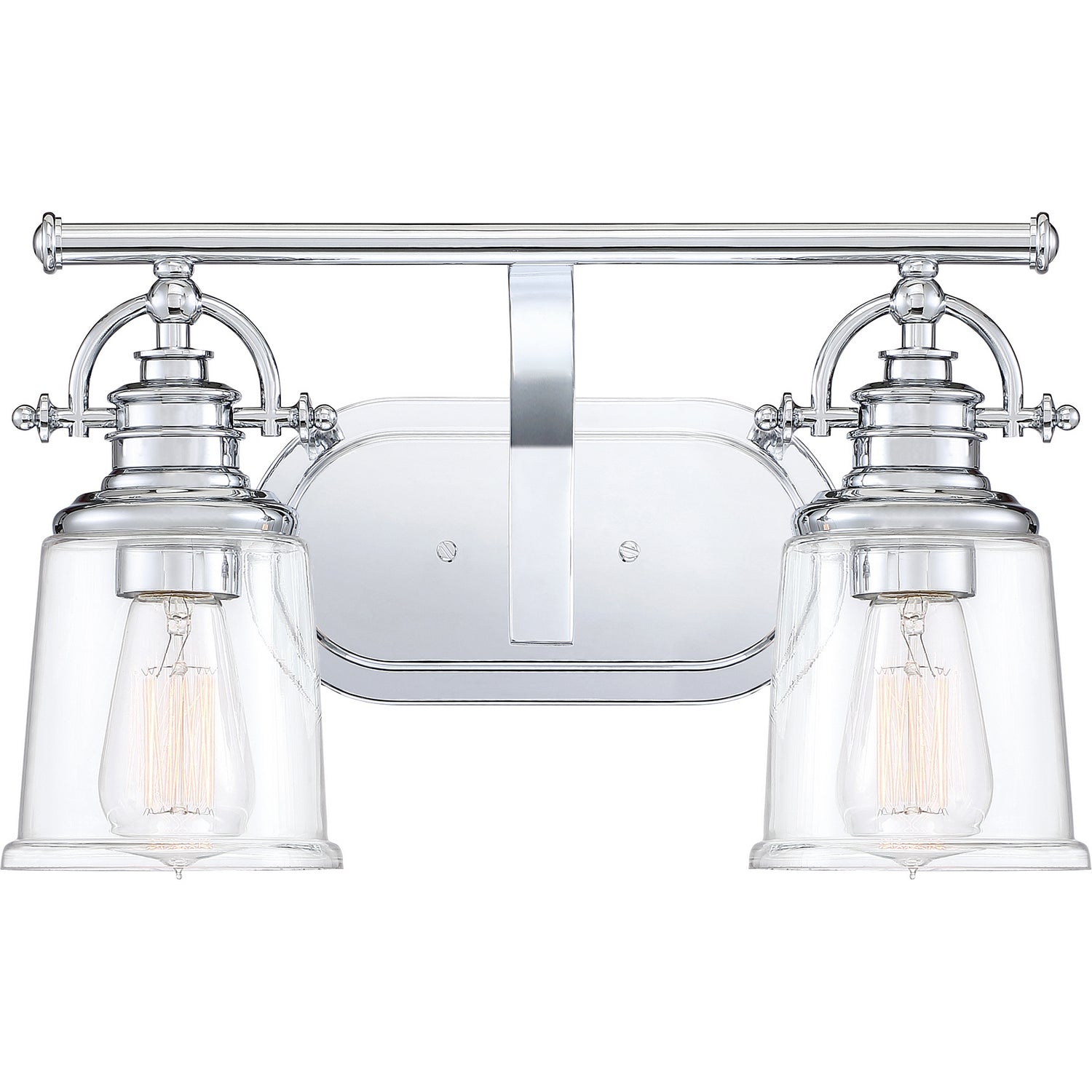 Quoizel - GRT8602C - Two Light Bath Fixture - Grant - Polished Chrome