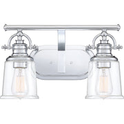 Quoizel - GRT8602C - Two Light Bath Fixture - Grant - Polished Chrome