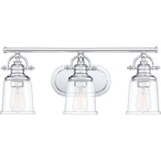 Quoizel - GRT8603C - Three Light Bath Fixture - Grant - Polished Chrome