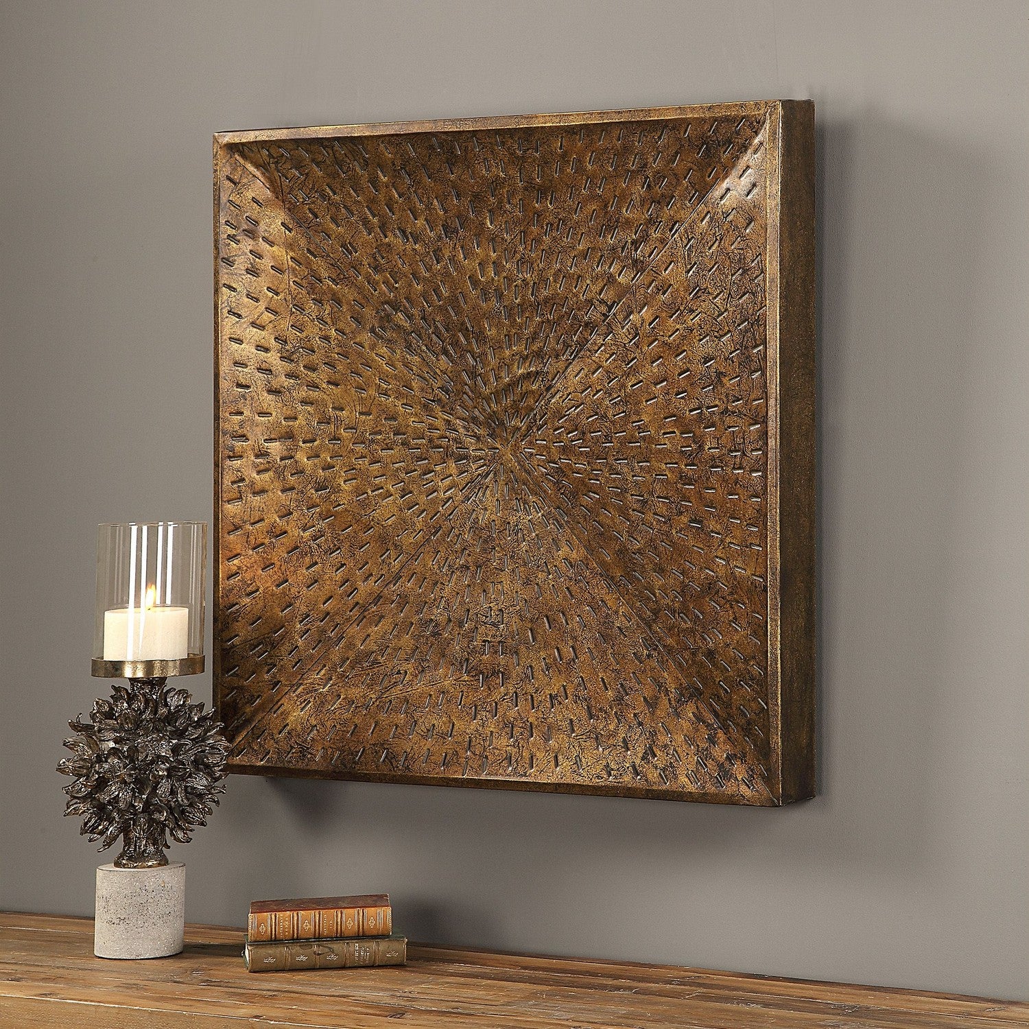 Uttermost - 04170 - Wall Art - Blaise - Antique Bronze