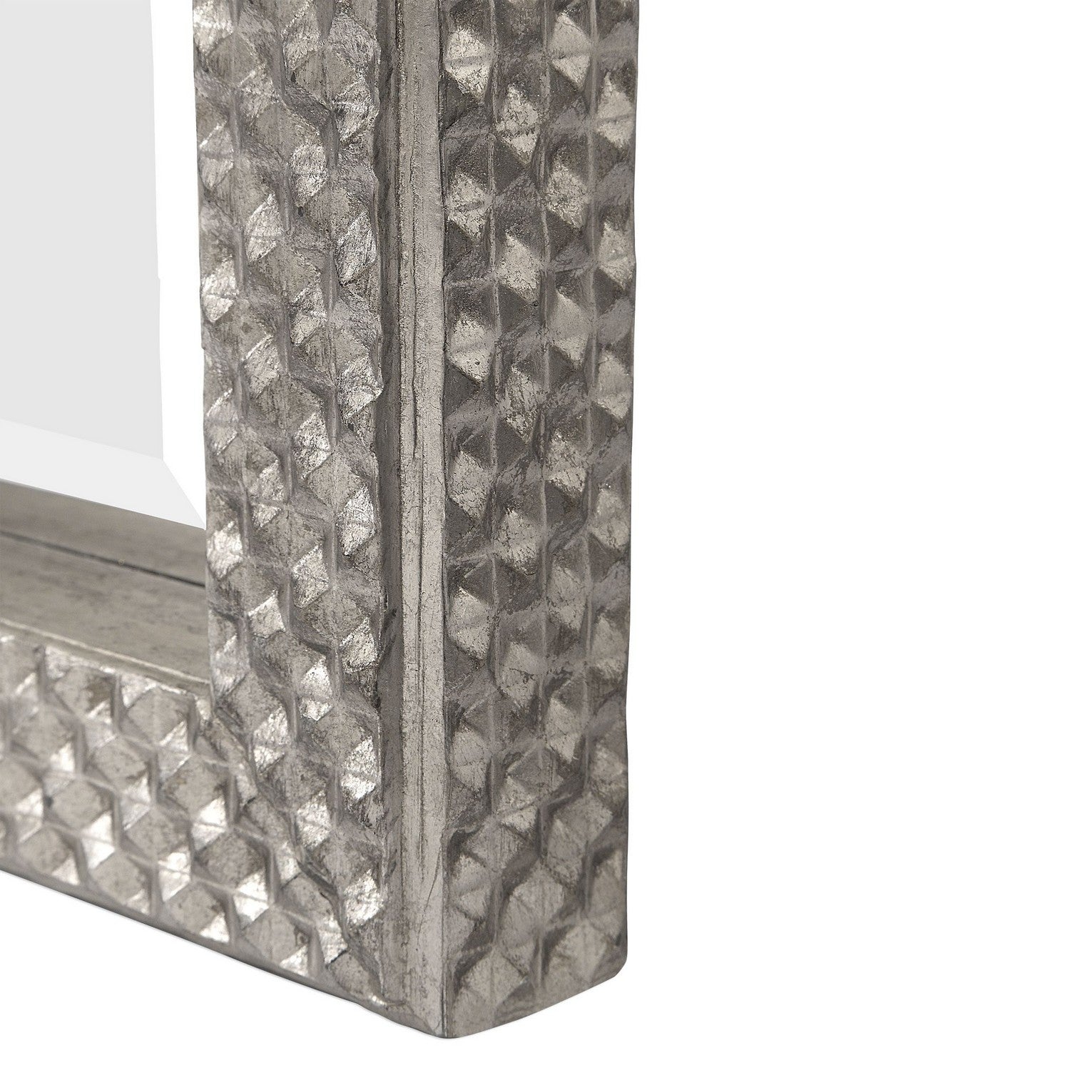 Uttermost - 09406 - Mirror - Cacelia - Antiqued Metallic Silver