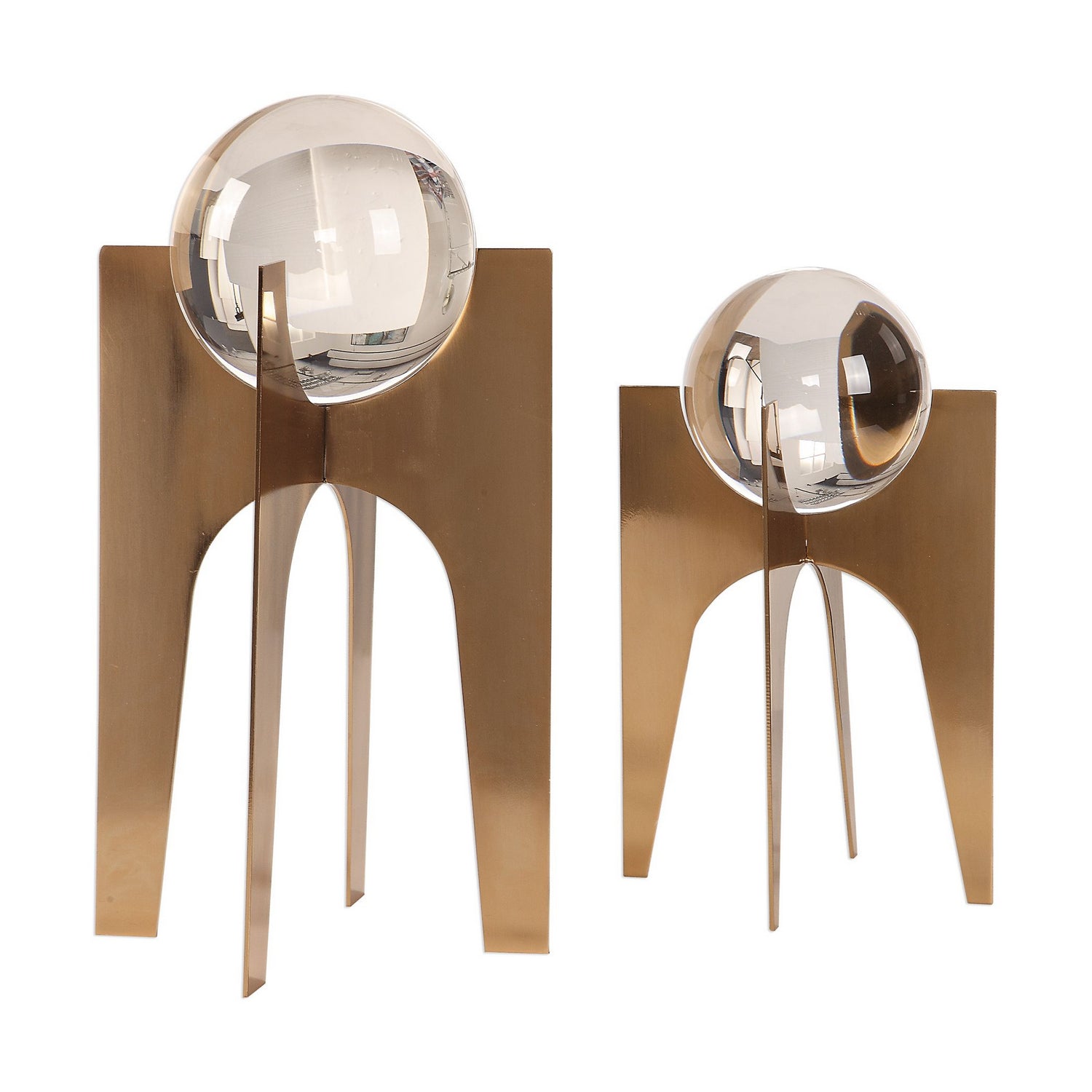 Uttermost - 18574 - Spheres, Set/2 - Ellianna - Copper Bronze