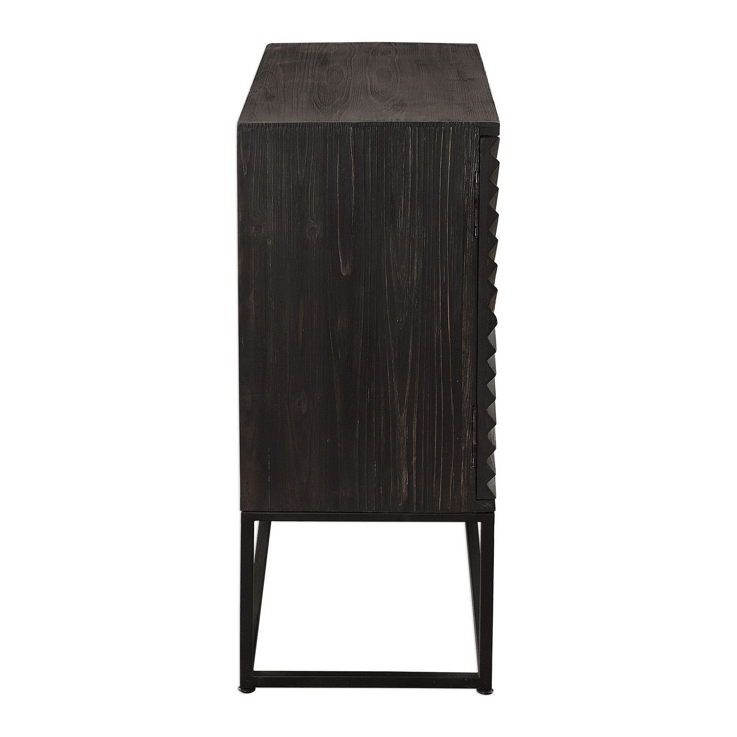 Uttermost - 24840 - Cabinet - Zadie - Black Steel