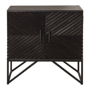 Uttermost - 24840 - Cabinet - Zadie - Black Steel