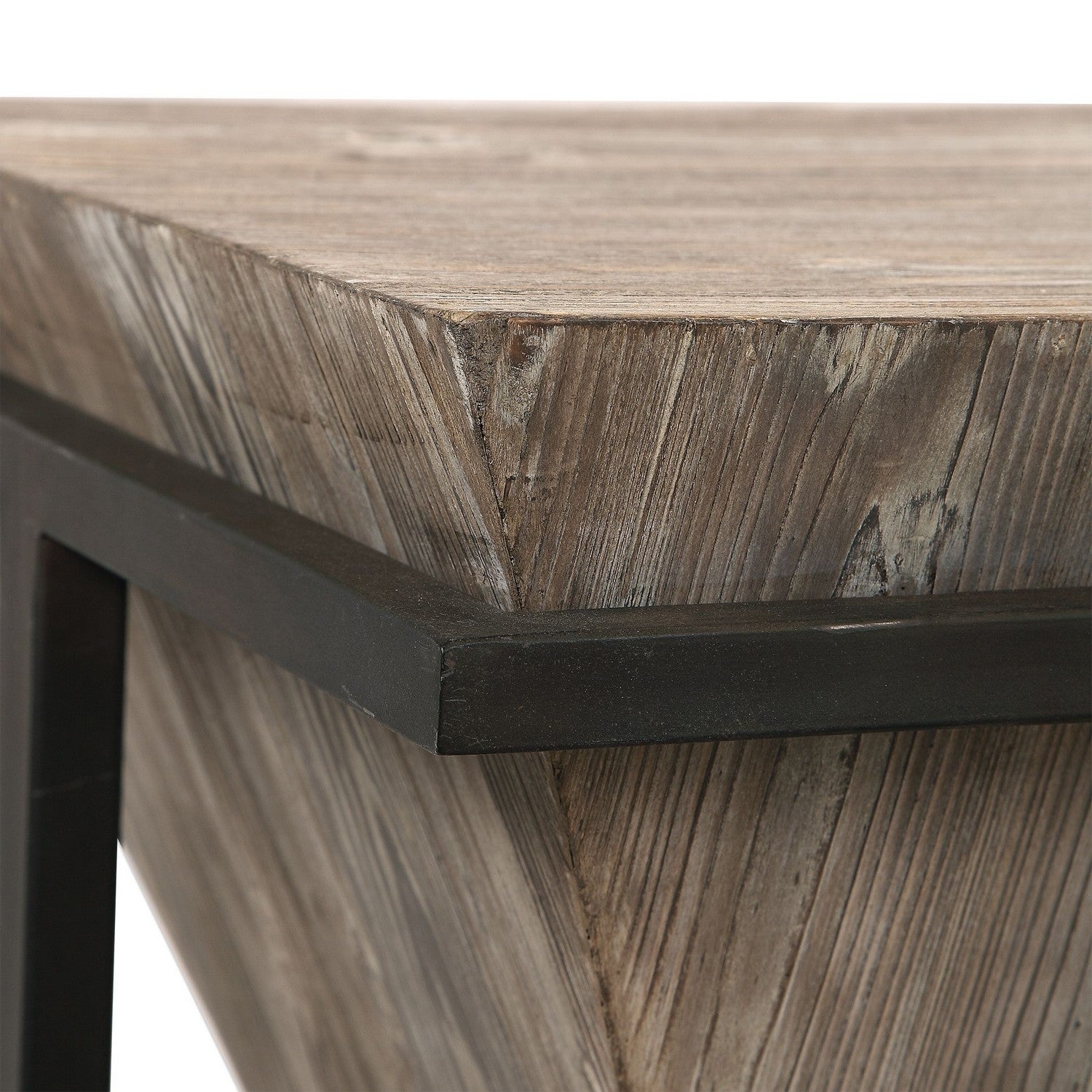 Uttermost - 24864 - Accent Table - Bertrand - Aged Black