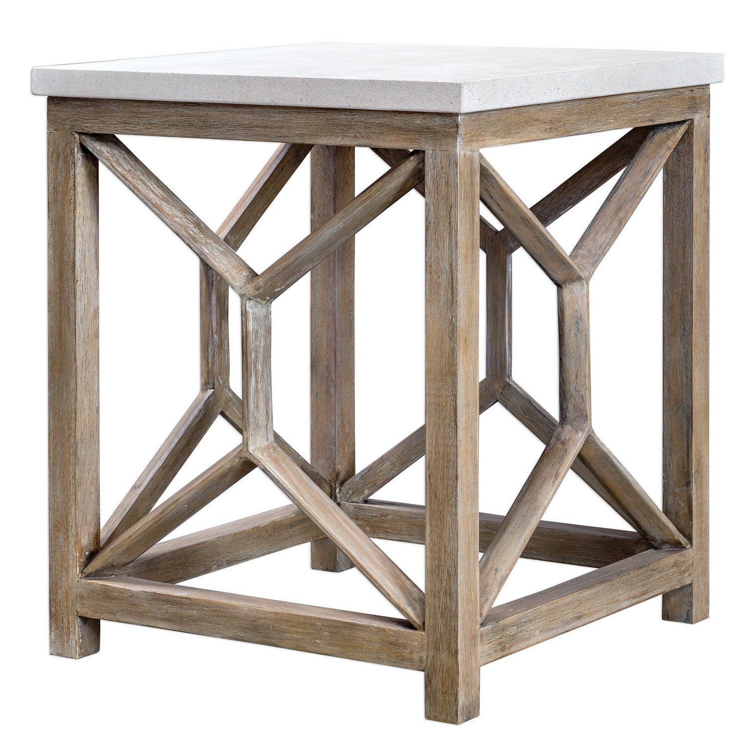Uttermost - 25886 - End Table - Catali - Natural Stone