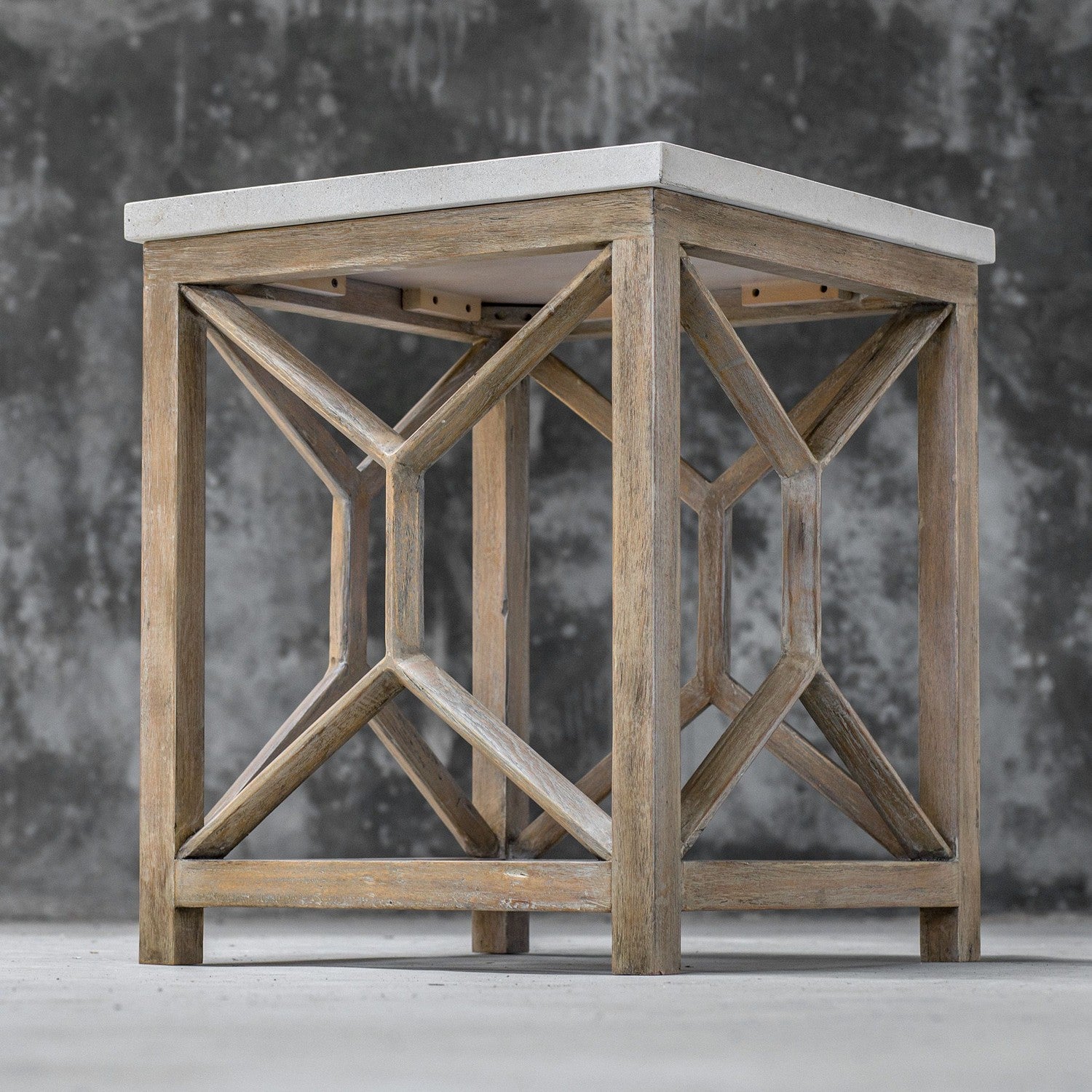 Uttermost - 25886 - End Table - Catali - Natural Stone