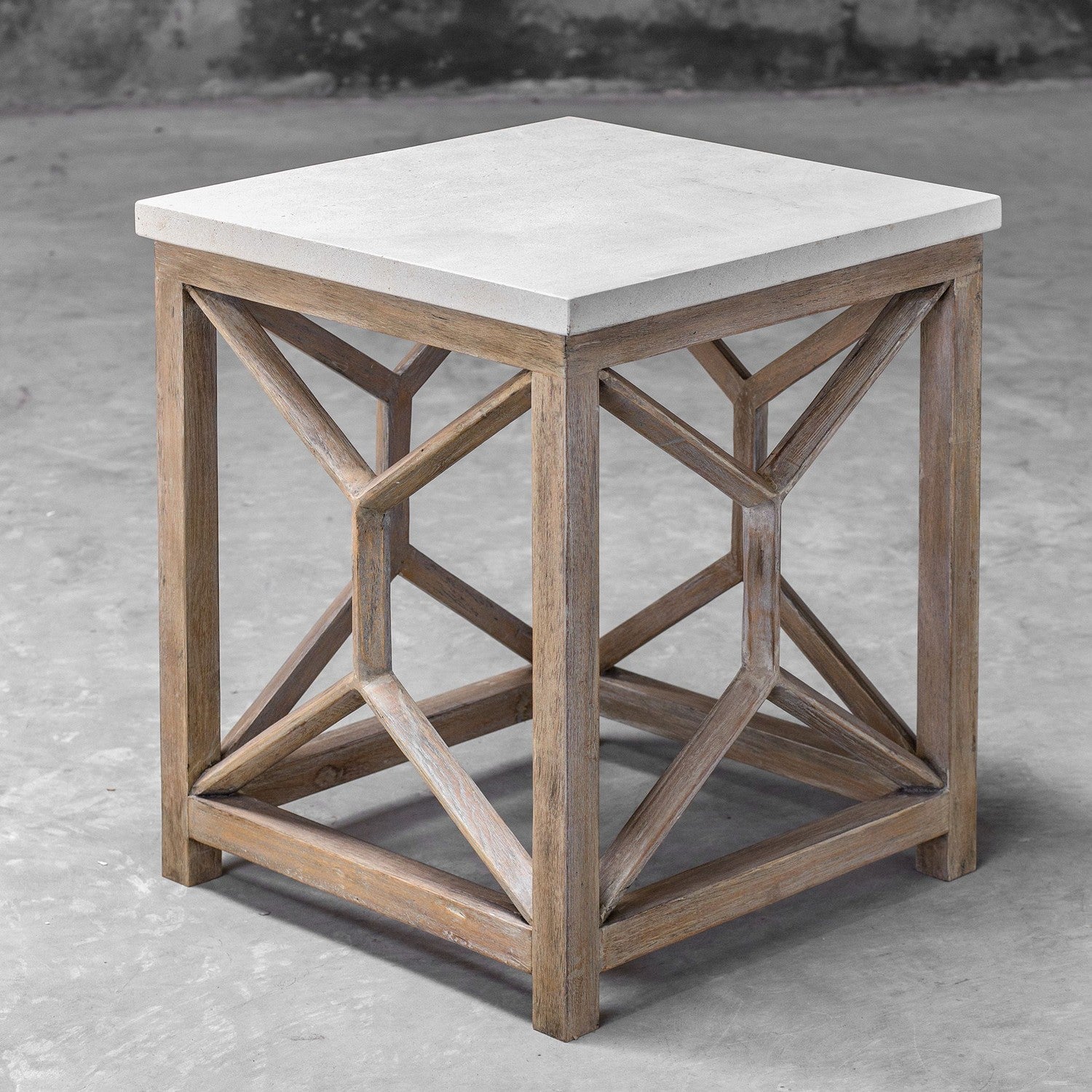 Uttermost - 25886 - End Table - Catali - Natural Stone