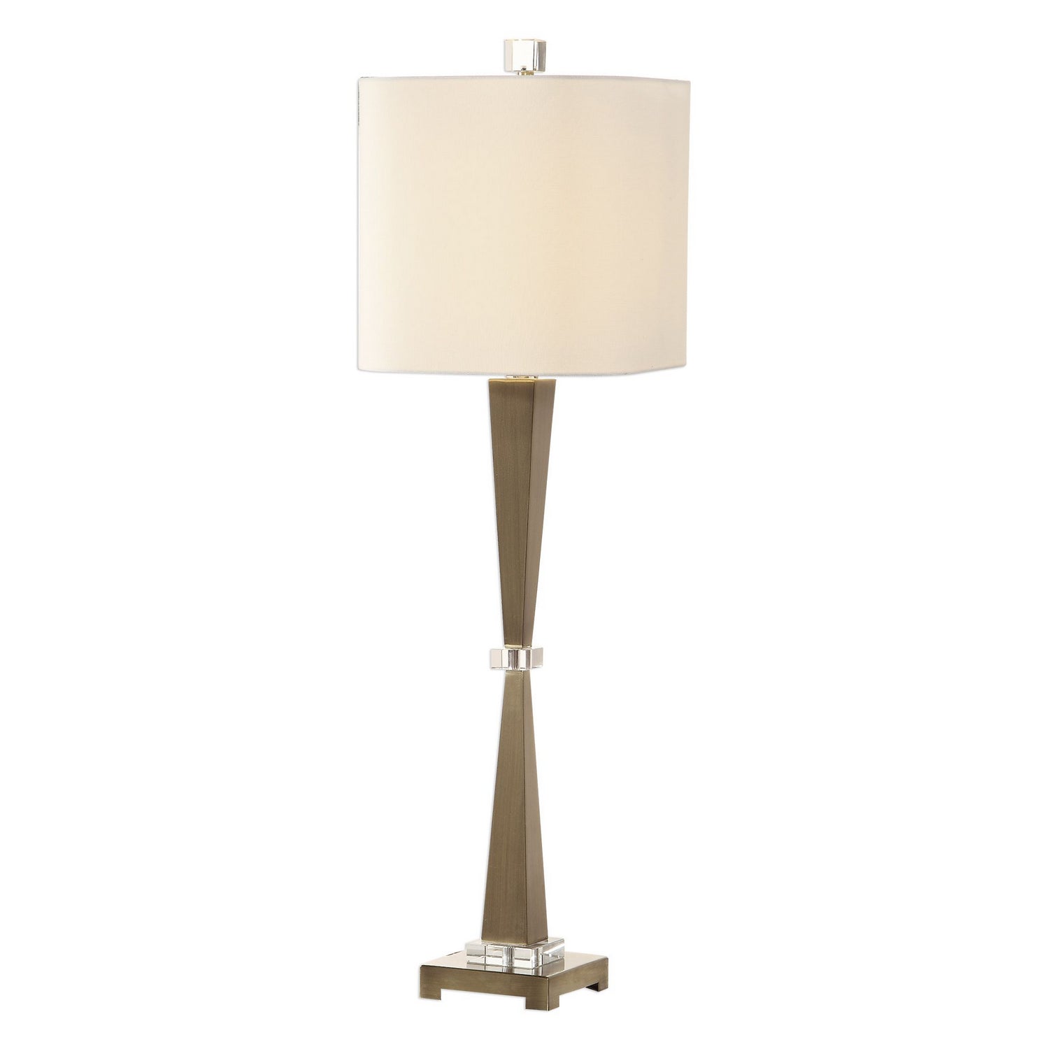 Uttermost - 29618-1 - One Light Table Lamp - Niccolai - Brushed Nickel