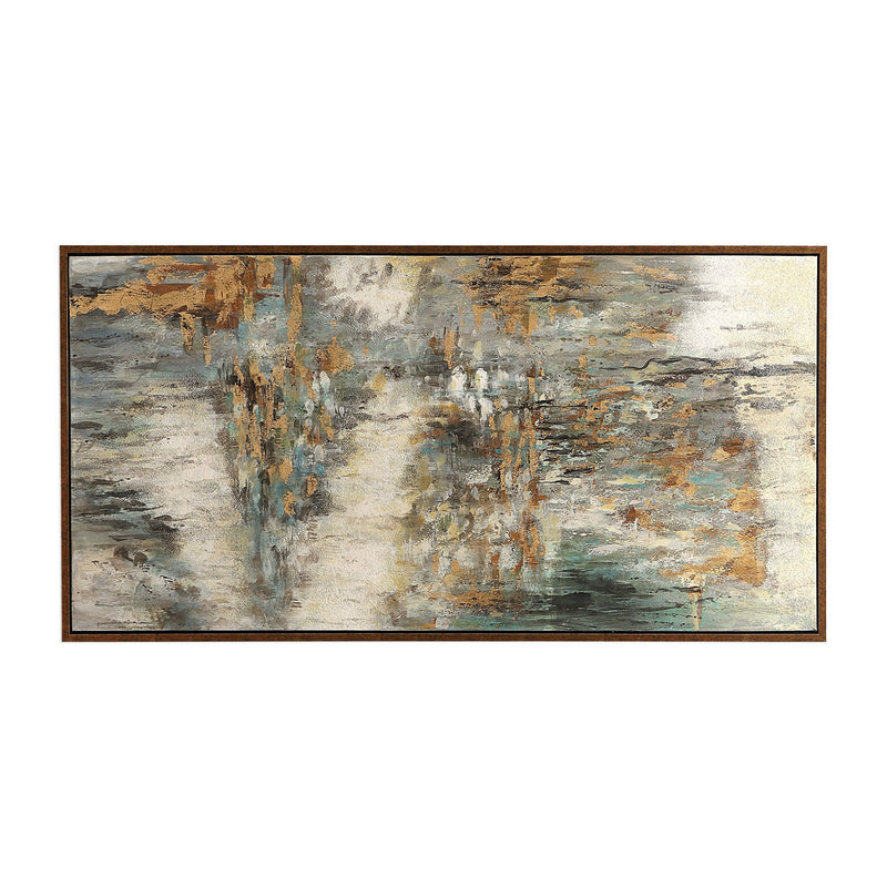 Uttermost - 31414 - Wall Art - Behind The Falls - Antique Copper Bronze