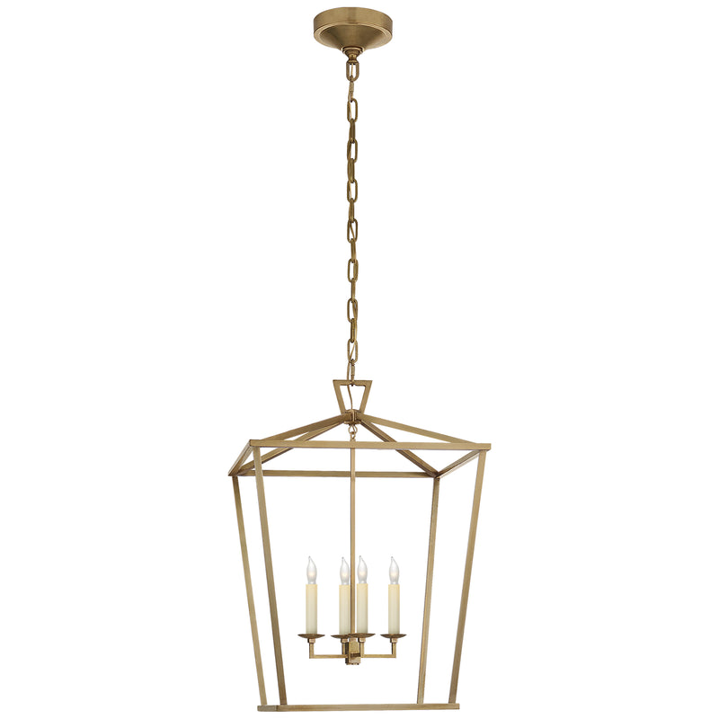 Visual Comfort Signature - CHC 2165AB - Four Light Lantern - Darlana - Antique-Burnished Brass