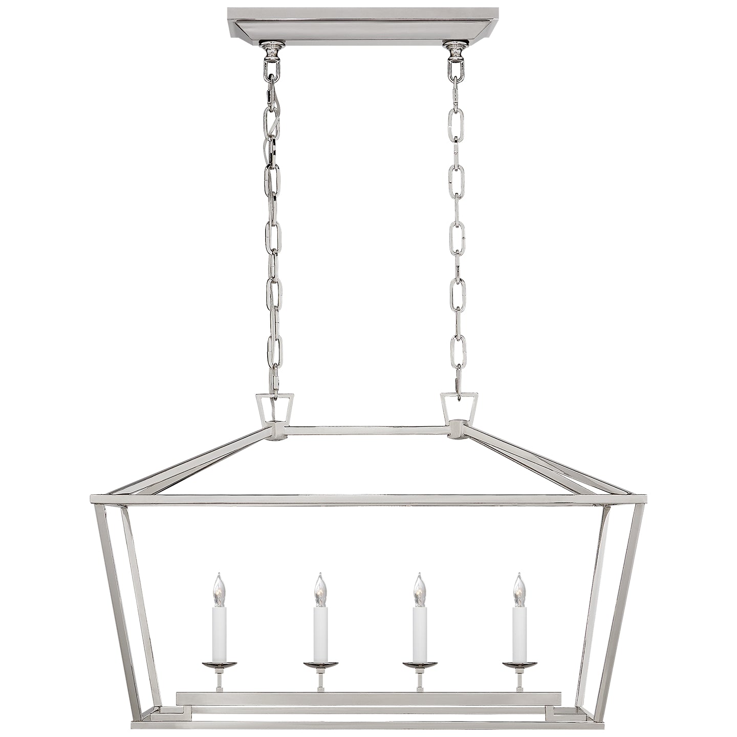 Visual Comfort Signature - CHC 2168PN - Four Light Lantern - Darlana - Polished Nickel