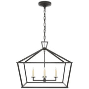 Visual Comfort Signature - CHC 2187AI - Four Light Lantern - Darlana - Aged Iron