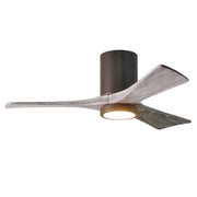 Matthews Fan Company - IR3HLK-TB-BW-42 - 42"Ceiling Fan - Irene-3HLK - Textured Bronze