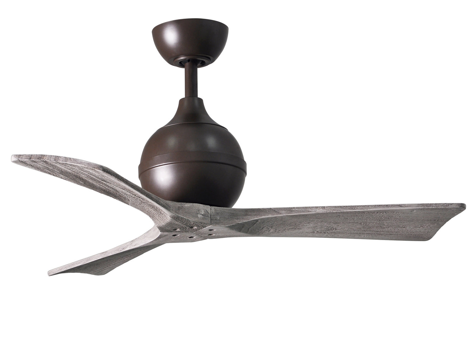 Matthews Fan Company - IR3-TB-BW-42 - 42"Ceiling Fan - Irene-3 - Textured Bronze