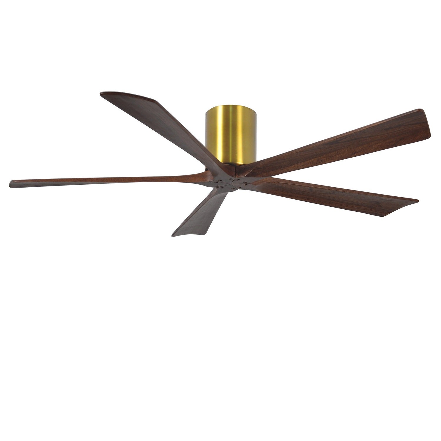 Matthews Fan Company - IR5H-BRBR-WA-60 - 60"Ceiling Fan - Irene-5H - Brushed Brass