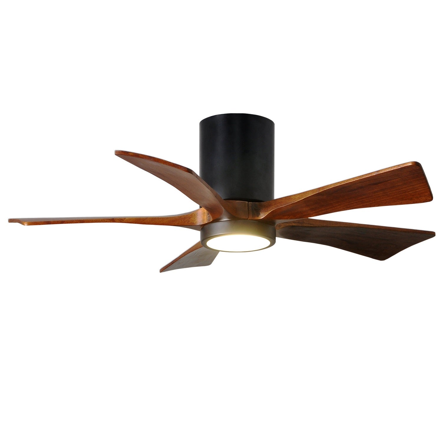 Matthews Fan Company - IR5HLK-BK-WA-42 - 42"Ceiling Fan - Irene-5HLK - Matte Black