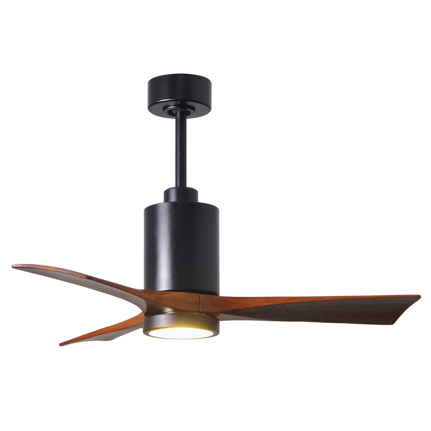 Matthews Fan Company - PA3-BK-WA-42 - 42"Ceiling Fan - Patricia - Matte Black