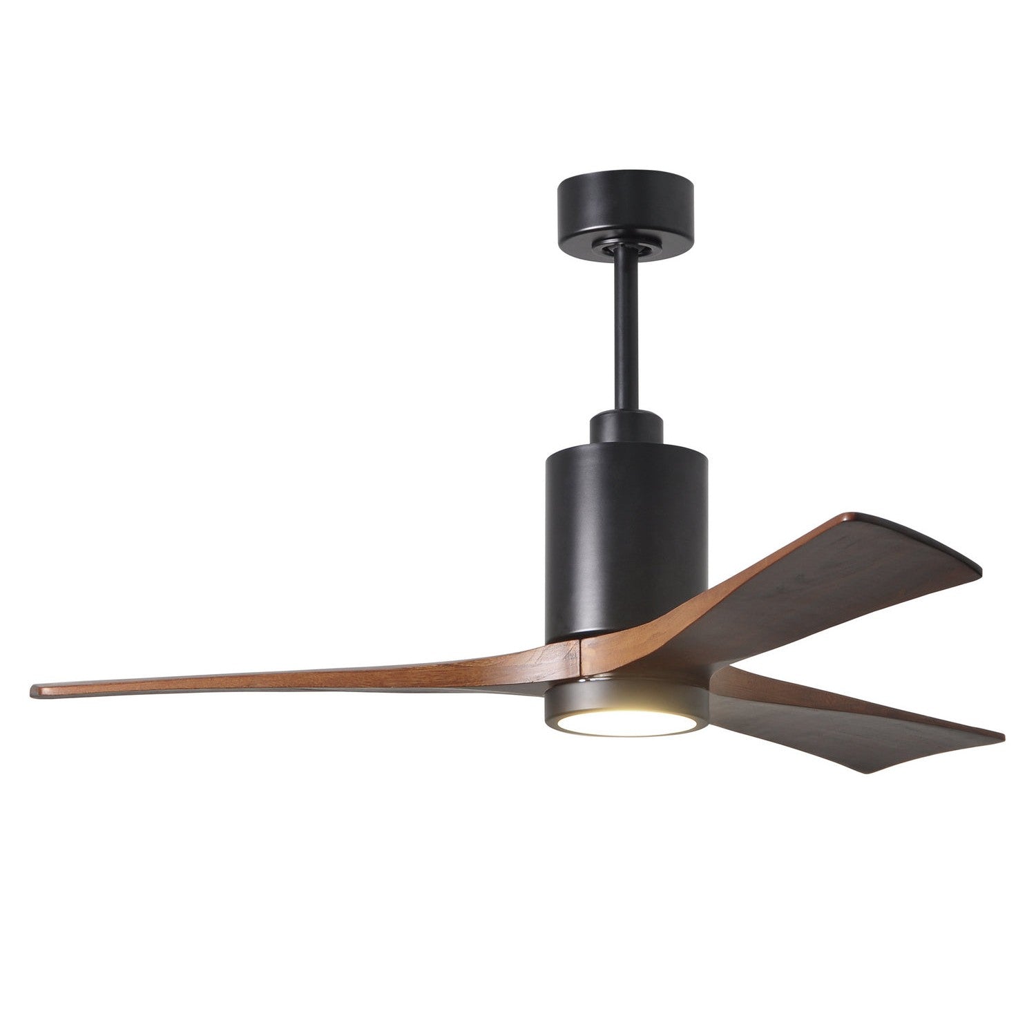 Matthews Fan Company - PA3-BK-WA-52 - 52"Ceiling Fan - Patricia - Matte Black