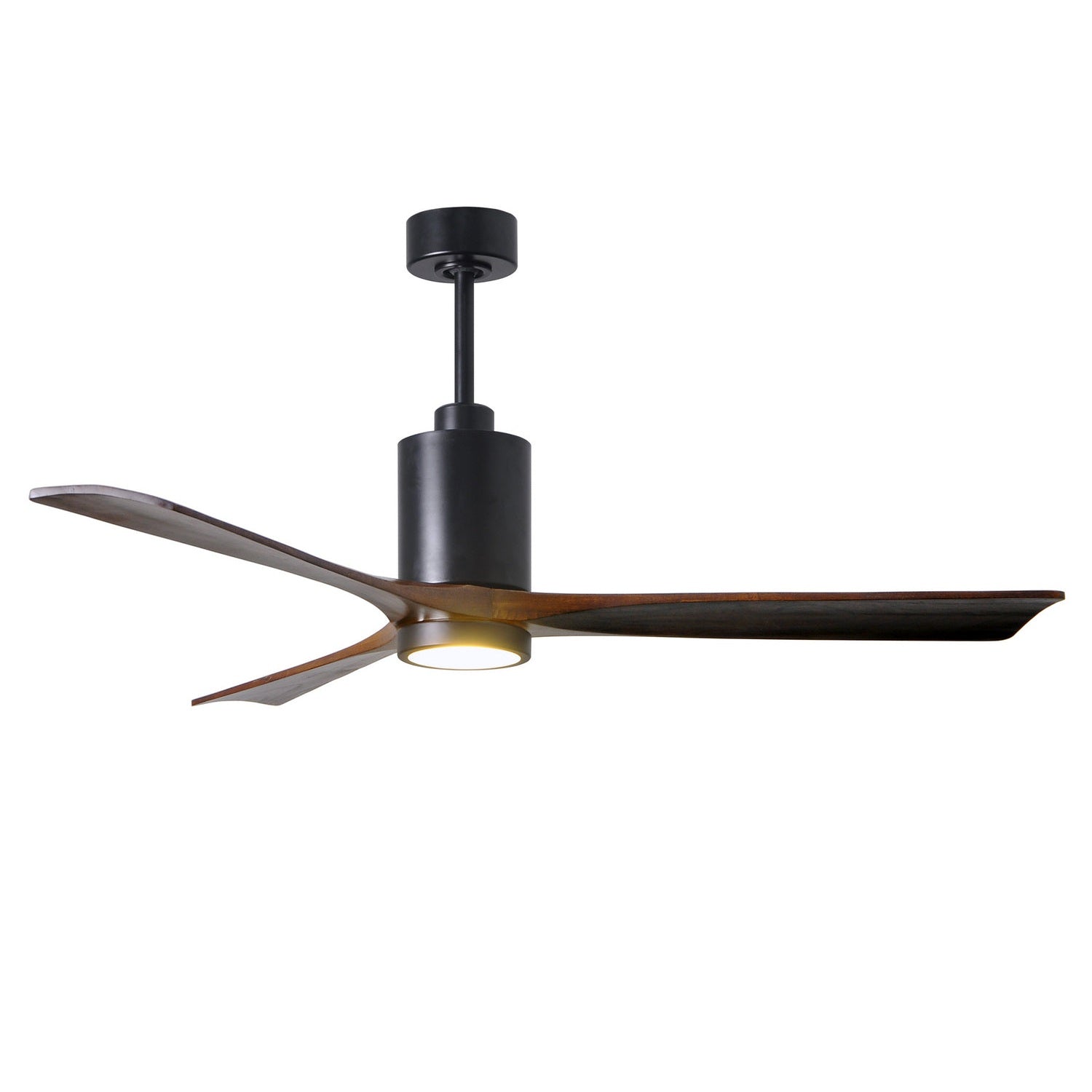 Matthews Fan Company - PA3-BK-WA-60 - 60"Ceiling Fan - Patricia - Matte Black