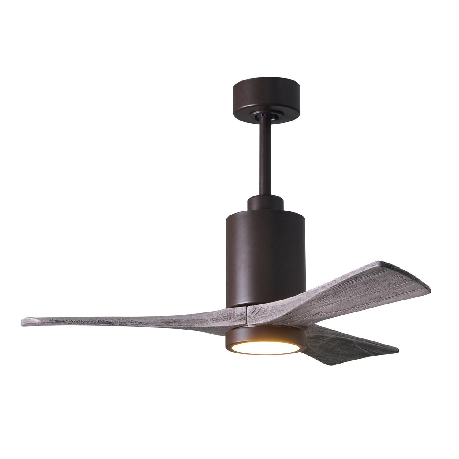 Matthews Fan Company - PA3-TB-BW-42 - 42"Ceiling Fan - Patricia - Textured Bronze