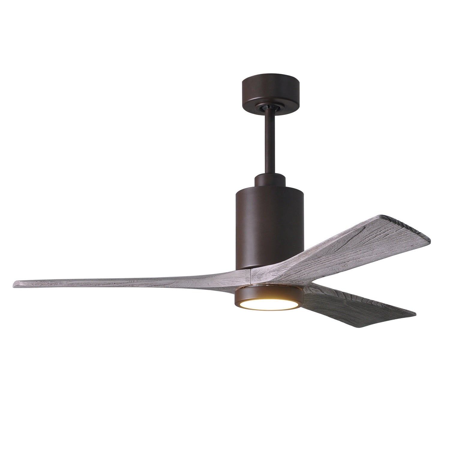 Matthews Fan Company - PA3-TB-BW-52 - 52"Ceiling Fan - Patricia - Textured Bronze