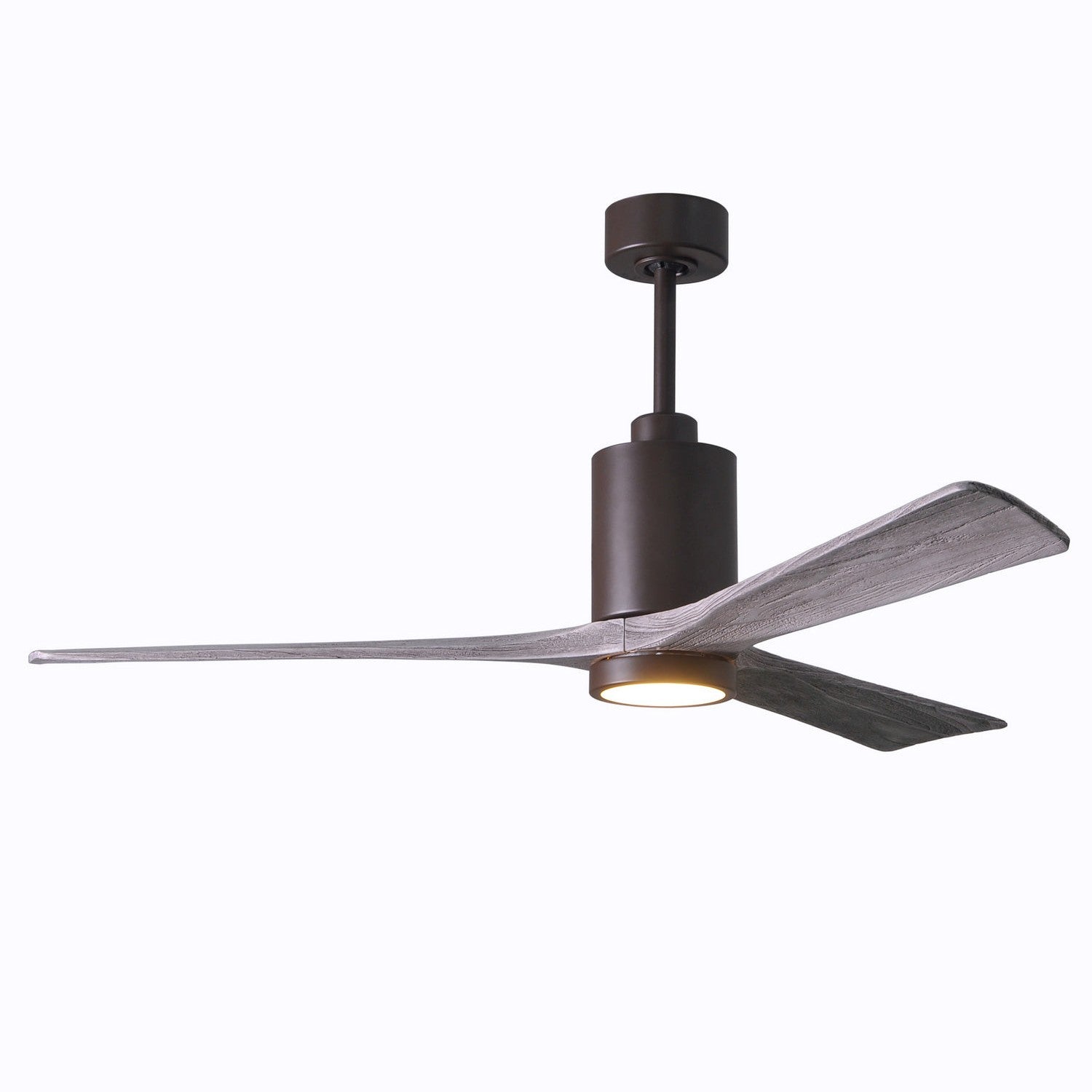 Matthews Fan Company - PA3-TB-BW-60 - 60"Ceiling Fan - Patricia - Textured Bronze