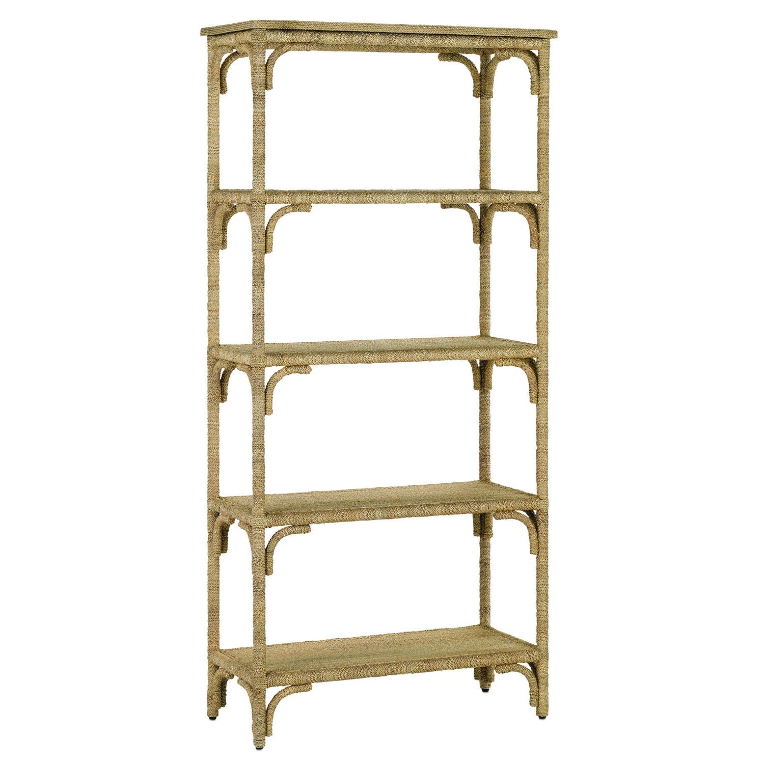 Currey and Company - 3000-0086 - Etagere - Olisa Collection - Natural