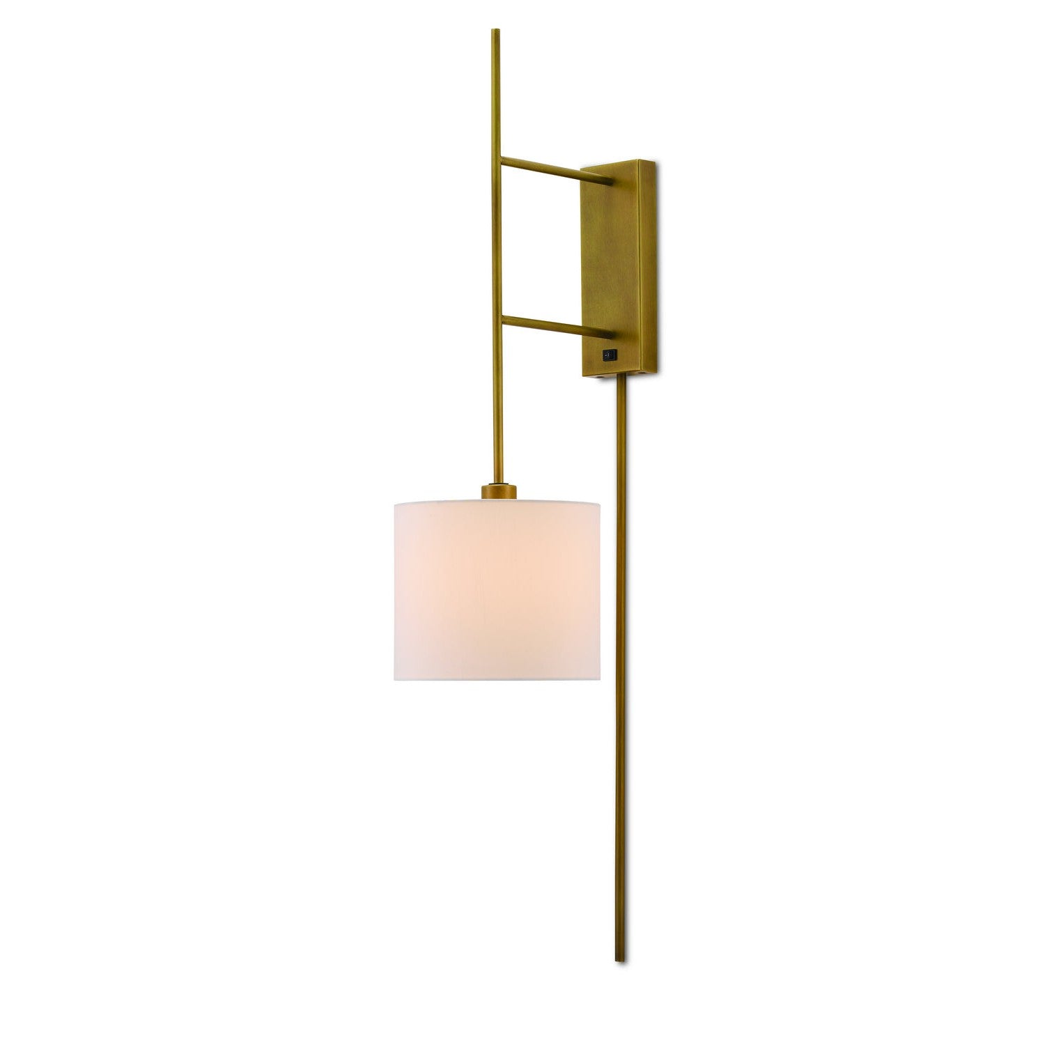 Currey and Company - 5000-0076 - One Light Wall Sconce - Savill Brass Wall Sconce - Antique Brass