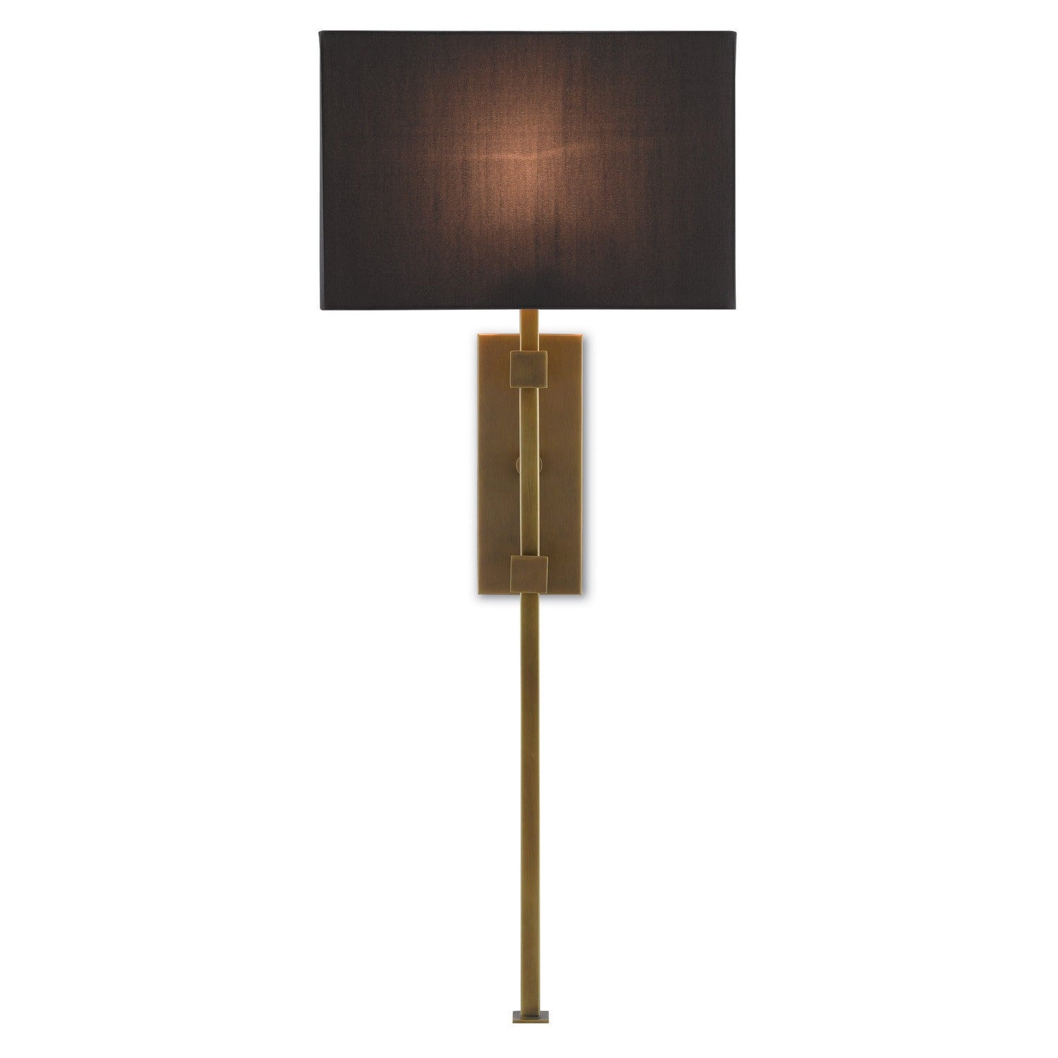 Currey and Company - 5000-0090 - One Light Wall Sconce - Edmund Brass Wall Sconce - Antique Brass
