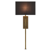 Currey and Company - 5000-0090 - One Light Wall Sconce - Edmund Brass Wall Sconce - Antique Brass