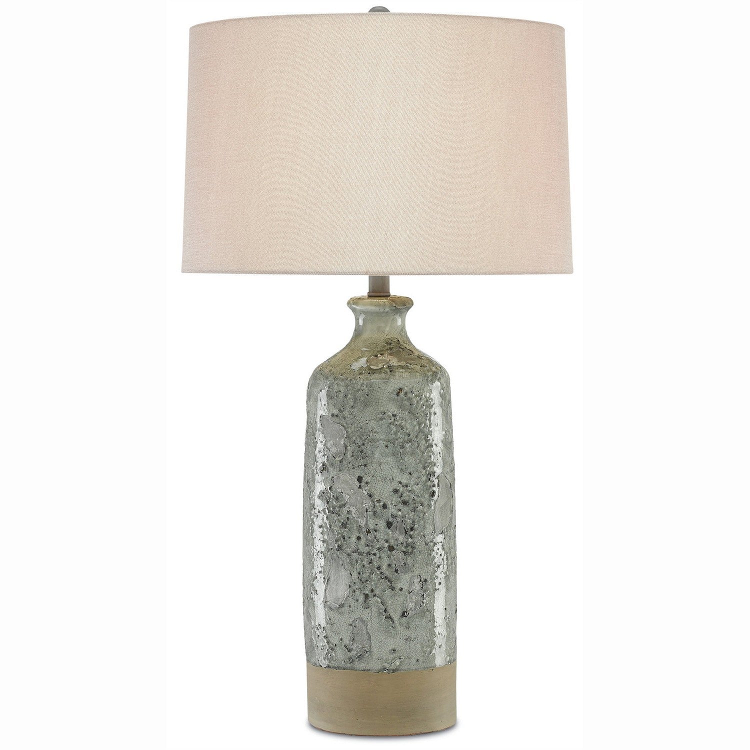 Currey and Company - 6000-0208 - One Light Table Lamp - Stargazer Table Lamp - Celadon Crackle/Gray