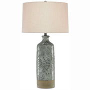 Currey and Company - 6000-0208 - One Light Table Lamp - Stargazer Table Lamp - Celadon Crackle/Gray