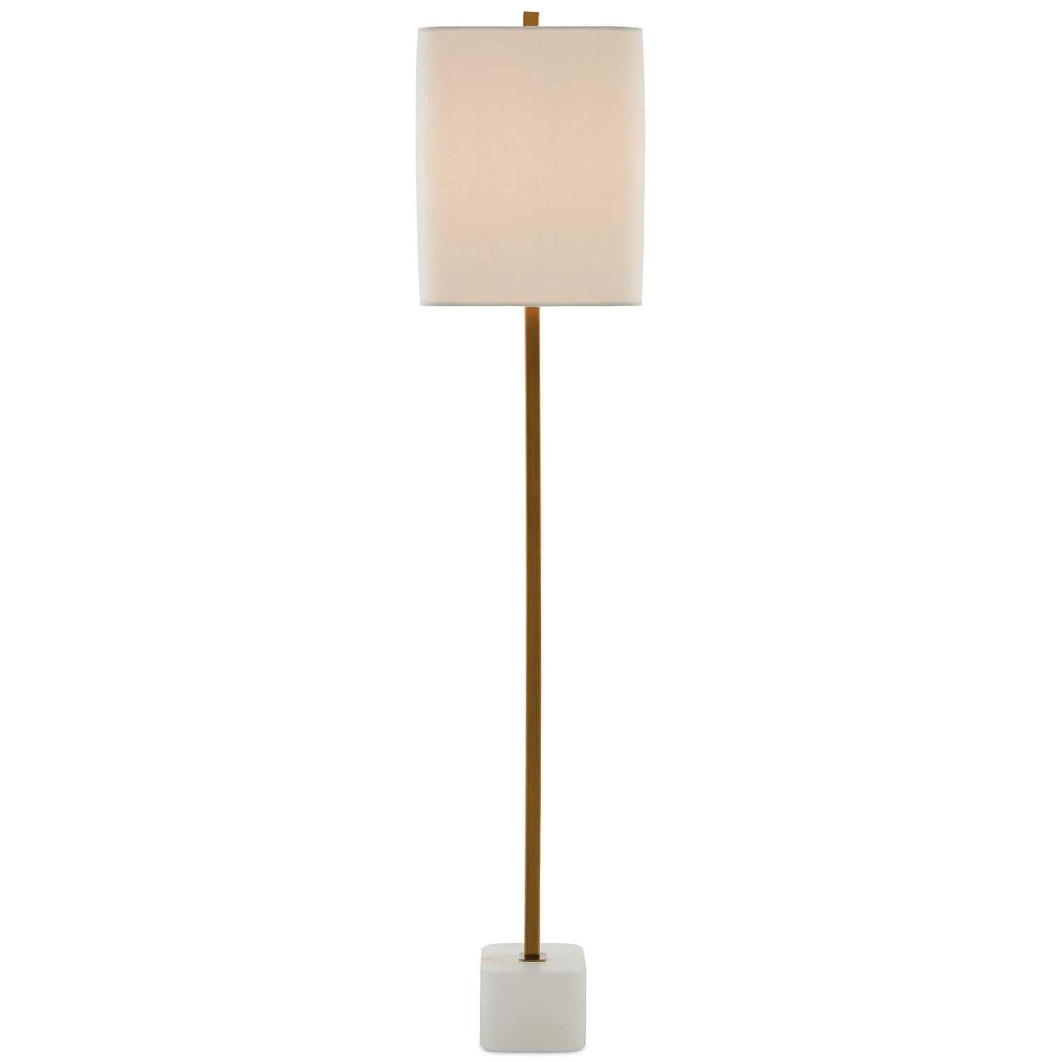 Currey and Company - 6000-0293 - One Light Table Lamp - Felix Brass Table Lamp - Natural/Antique Brass