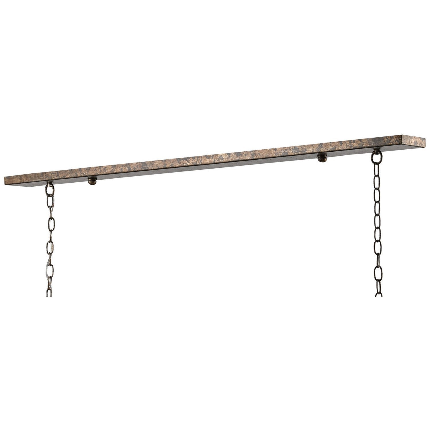 Currey and Company - 9000-0263 - Seven Light Chandelier - Maximus Collection - Pyrite Bronze