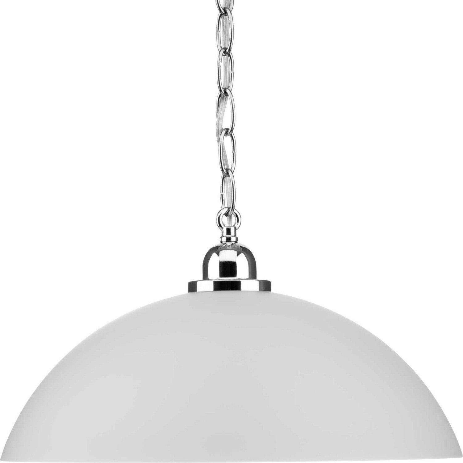 Progress Lighting - P500149-015 - One Light Pendant - Classic Dome Pendant - Polished Chrome