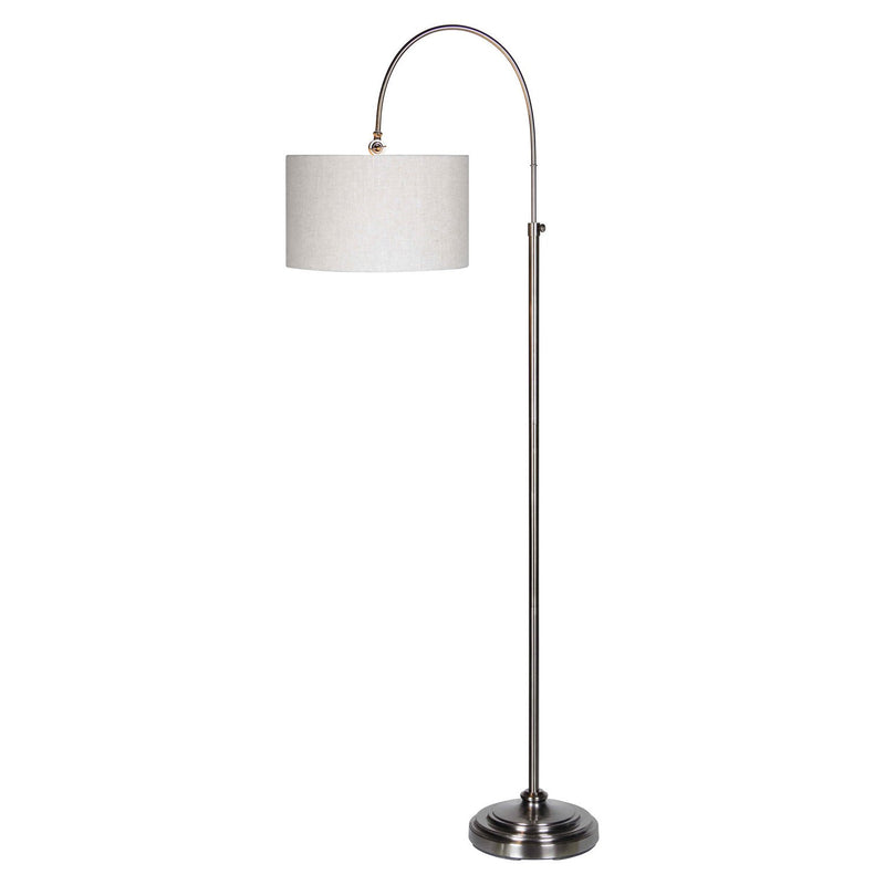 Forty West - 70008 - One Light Floor Lamp - Porter - Pewter