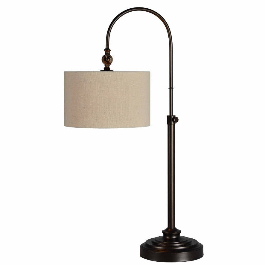 Forty West - 70010 - One Light Desk Lamp - Nixon - Oil-Rubbed Bronze