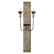 Forty West - 70778 - Two Light Wall Sconce - Piper - Natural