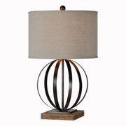 Forty West - 72507 - One Light Table Lamp - Currey - Bronze