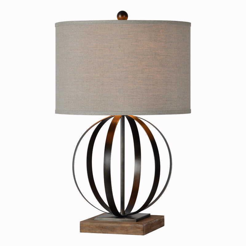 Forty West - 72507 - One Light Table Lamp - Currey - Bronze