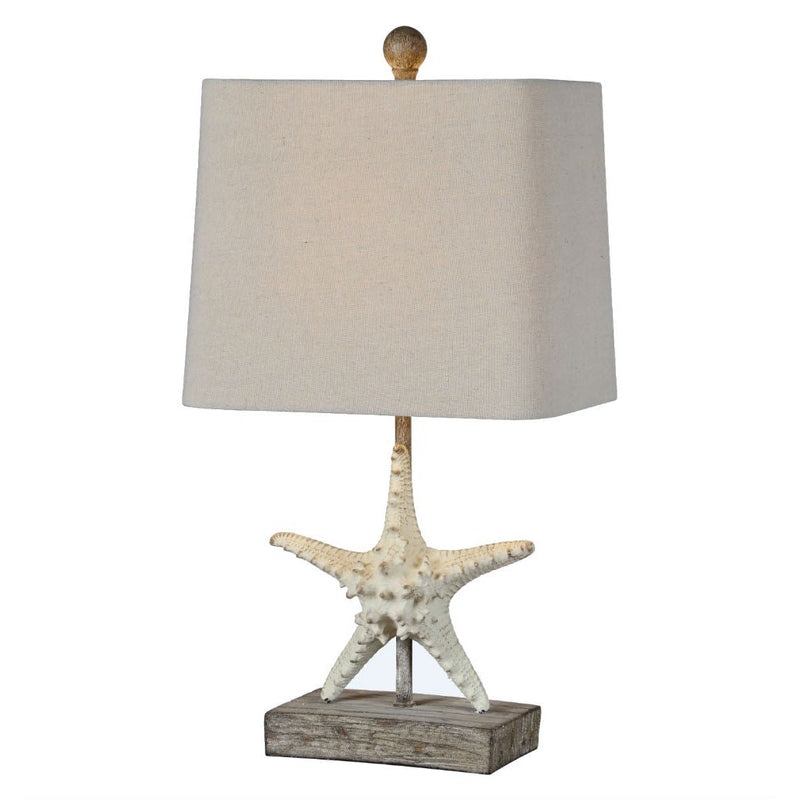 Forty West - 73027 - One Light Table Lamp - Darla - Off White/Gray