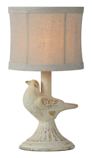 Forty West - 73047 - One Light Table Lamp - Mavis - Cottage White