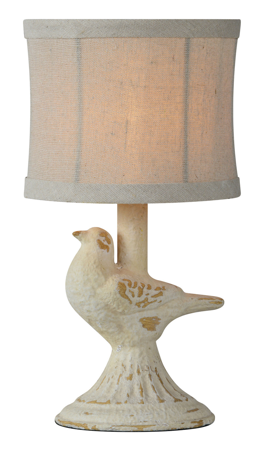 Forty West - 73047 - One Light Table Lamp - Mavis - Cottage White