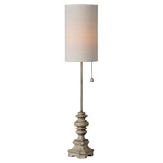 Forty West - 74023 - One Light Buffet Lamp - Mabry - Antique white/Beige