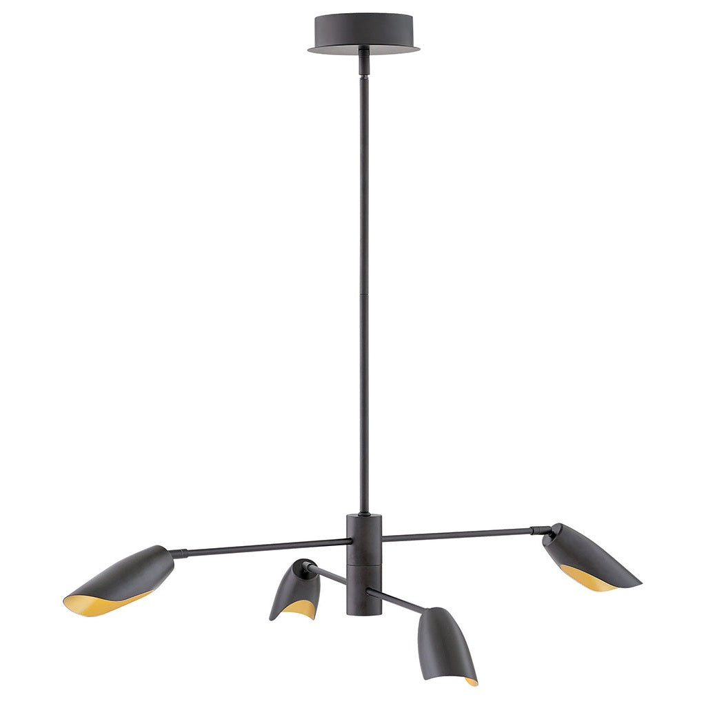 Fredrick Ramond - FR35804BLK - LED Chandelier - Bowery - Black